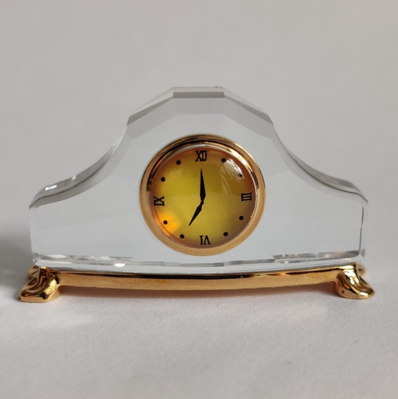 Retired Swarovski Swan 🦢 Mantle Clock Mint - Picture 4 of 10